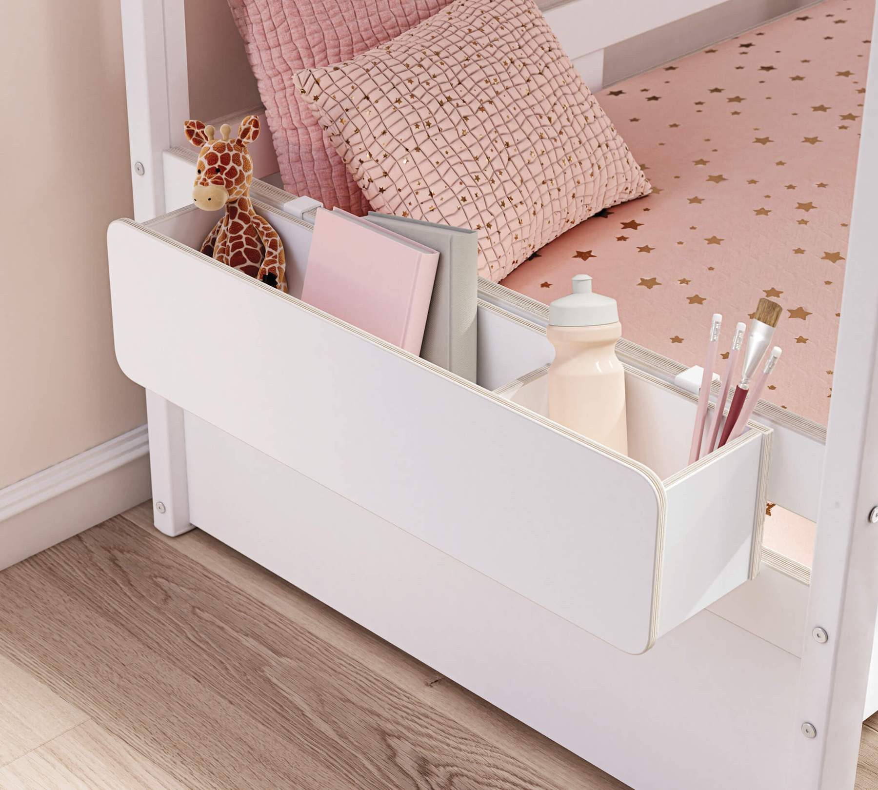 Möbel-Zeit Ablageelement MONTES Bettablage zum einhängen