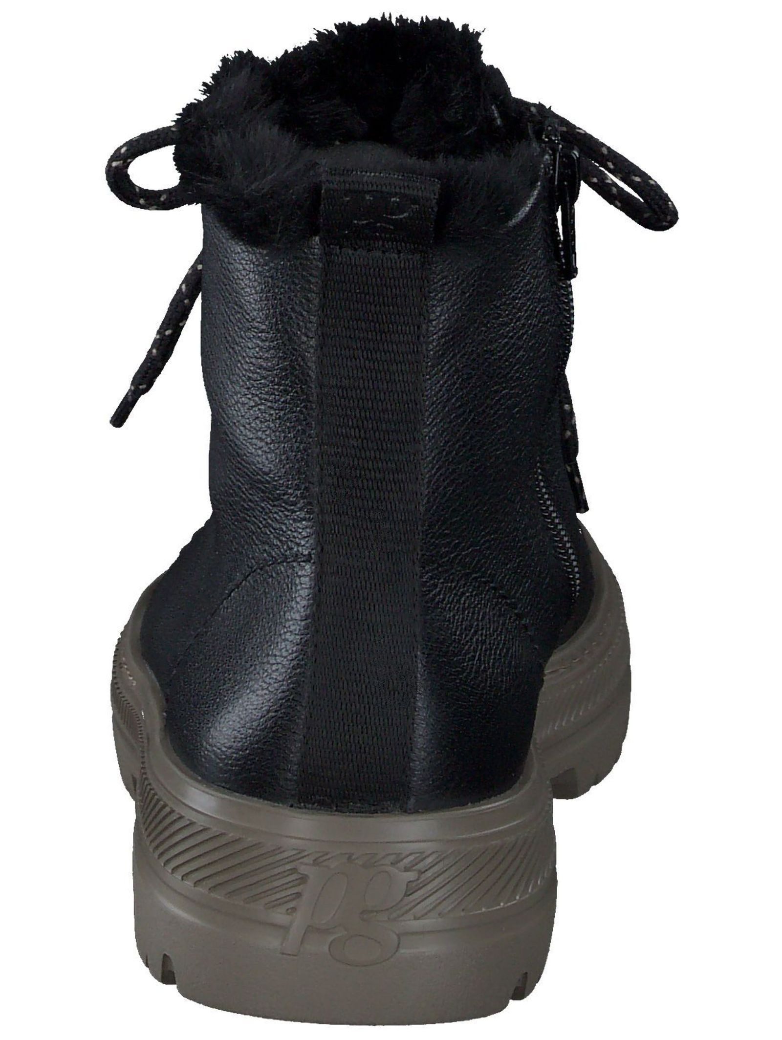 Paul Green Paul Green Stiefelette Glattleder Schnürstiefelette