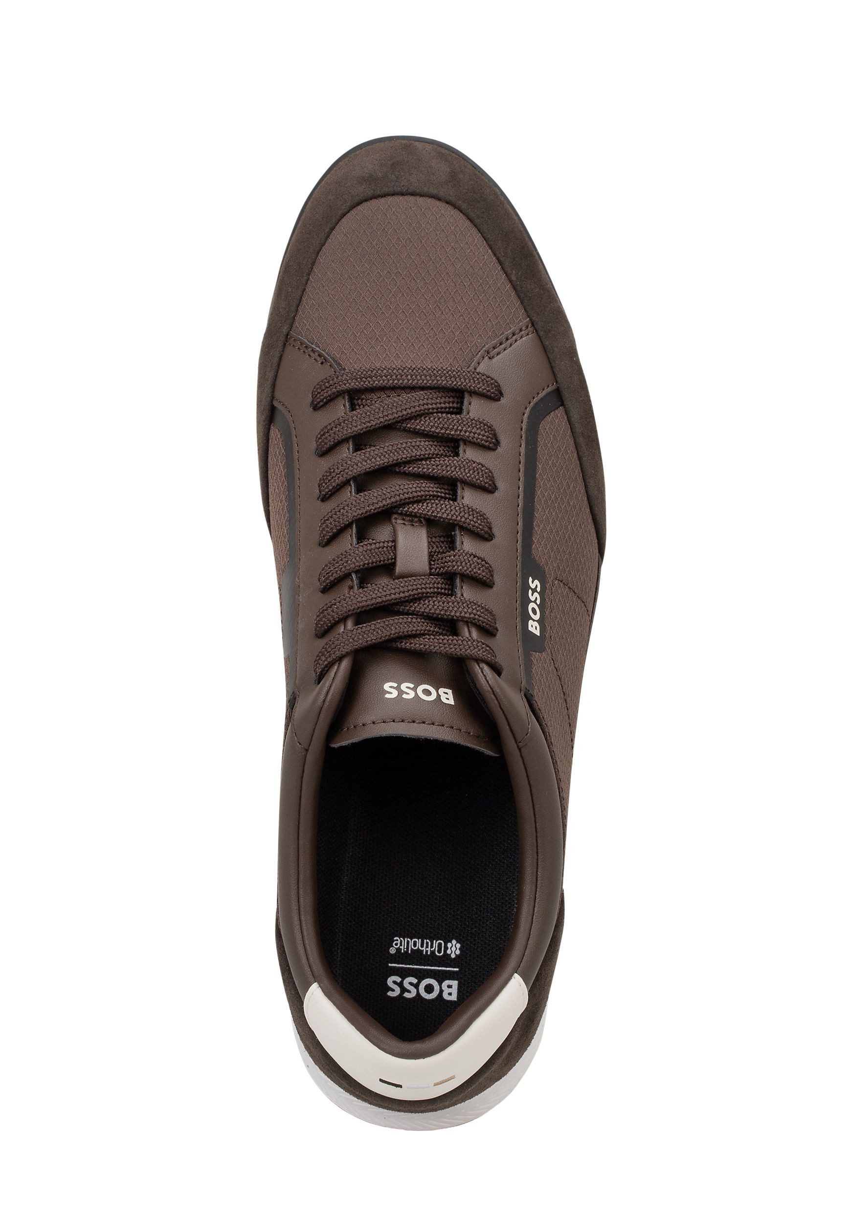 BOSS Nitan mit Verloursleder-Details Sneaker (keine Angabe)