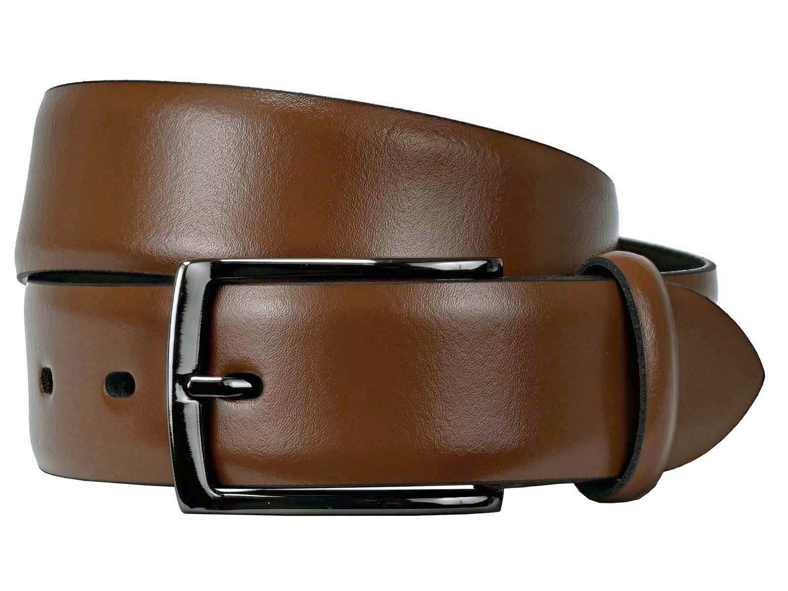 LLOYD Men’s Belts Ledergürtel LLOYD-Herren-Ledergürtel 35 mm dkl.Schließe