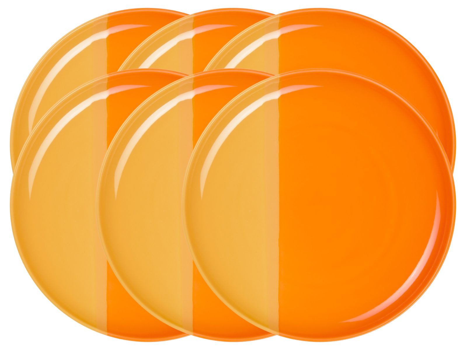 ASA SELECTION Dessertteller joy Dessertteller orange smoothie 22cm Set6
