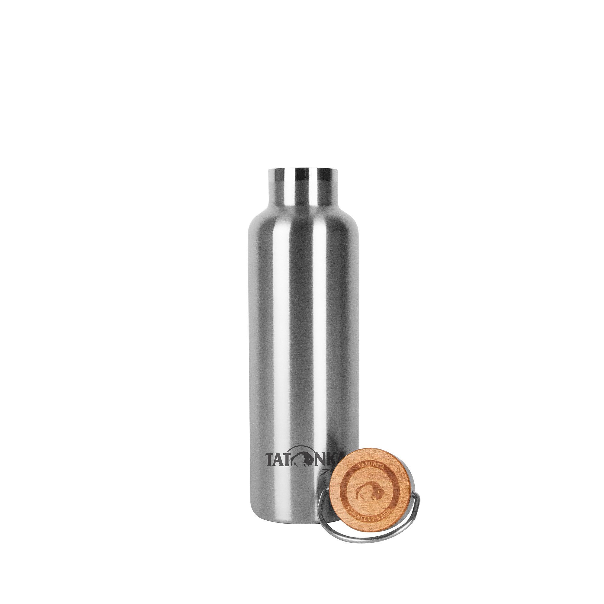 TATONKA® Isolierflasche Hot + Cold Stuff Bamboo Lid 750 Isolierflasche
