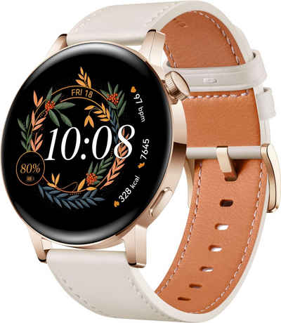 Huawei WATCH GT3 Smartwatch (3,35 cm/1,32 Zoll), 3 Jahre Herstellergarantie