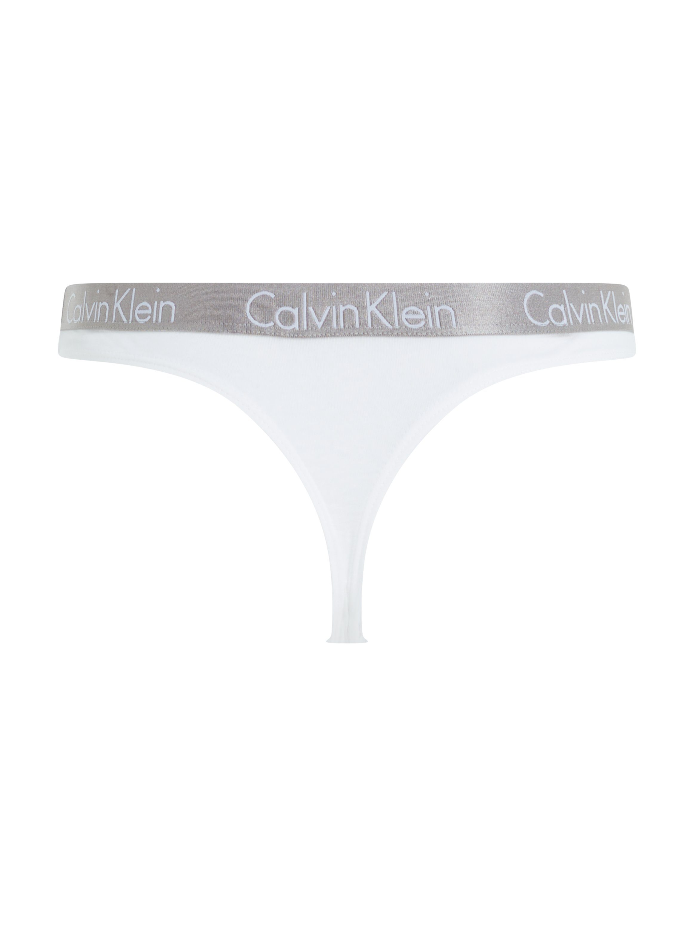 weiß Klein mit Logobund Underwear klassischem Calvin T-String