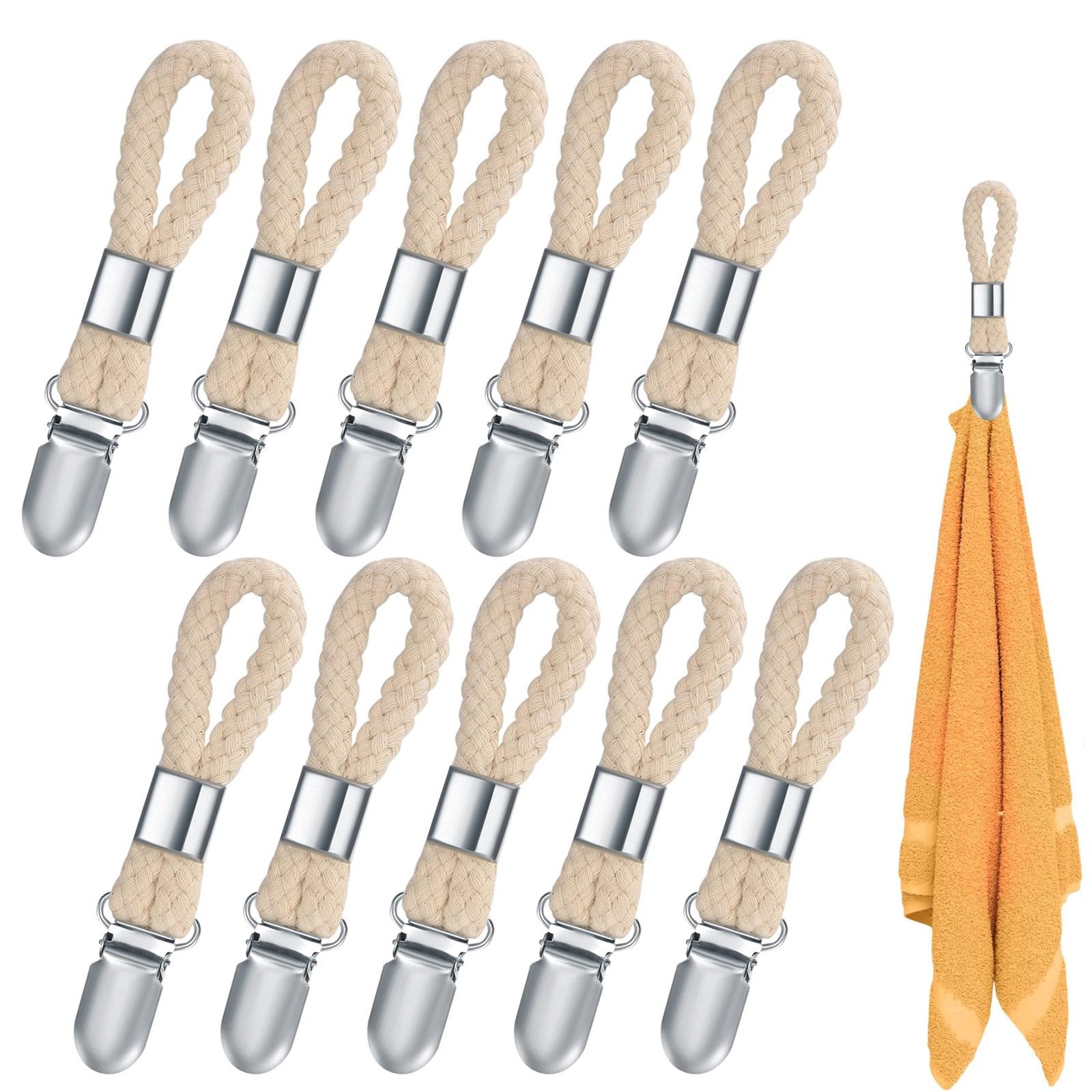 BlingBin Handtuchhaken 10 Stück Handtücher Clips günstig online kaufen
