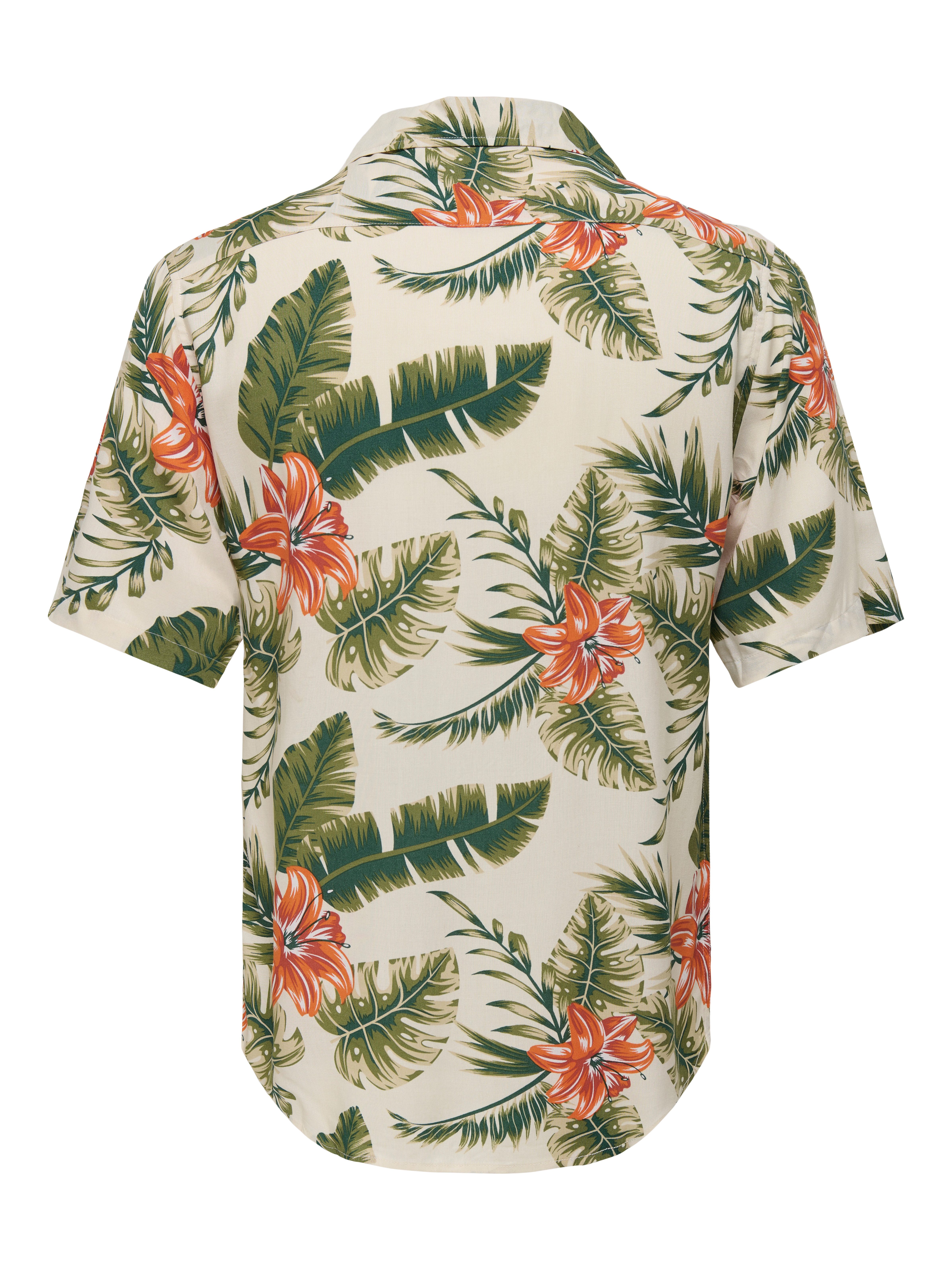 ONLY & SONS Hawaiihemd ONSJONAS STYLE AOP SHIRT LIFE OTL