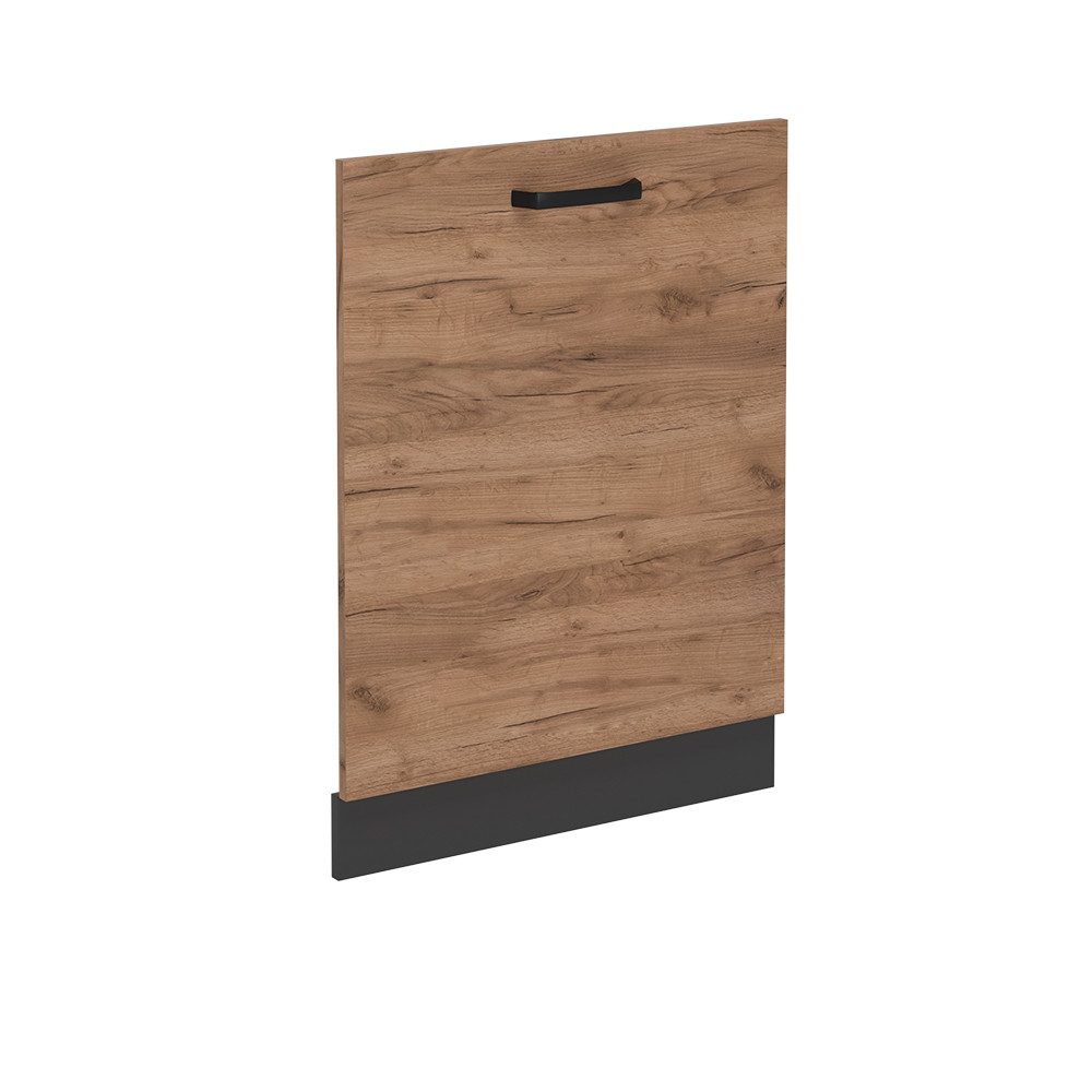 Vicco Frontblende R-Line, Goldkraft Eiche/Anthrazit, 60 cm ohne Arbeitsplatte (1 St)