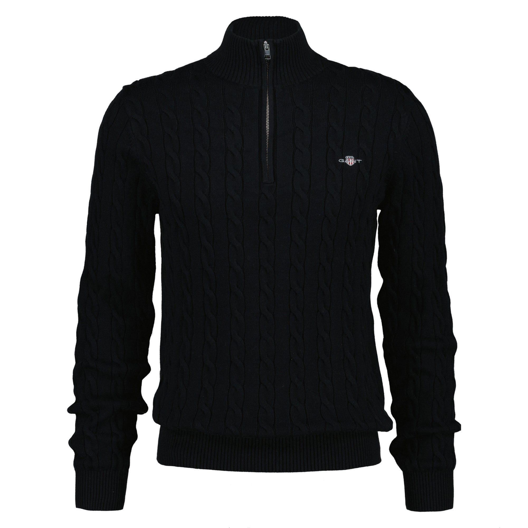 Gant Sweatshirt Herren Strickpullover 1er Pack Baumwolle (Packung, 1er Pack)