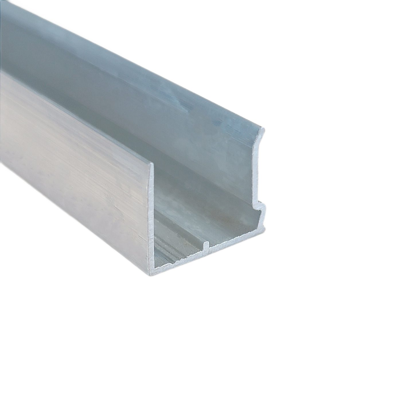 HT-Kunststoffe Abschlussprofil Alu-Abschlusprofil für 16mm Stegplatten -120cm U-Profil mit Tropfkante (1-St), Tropfkante