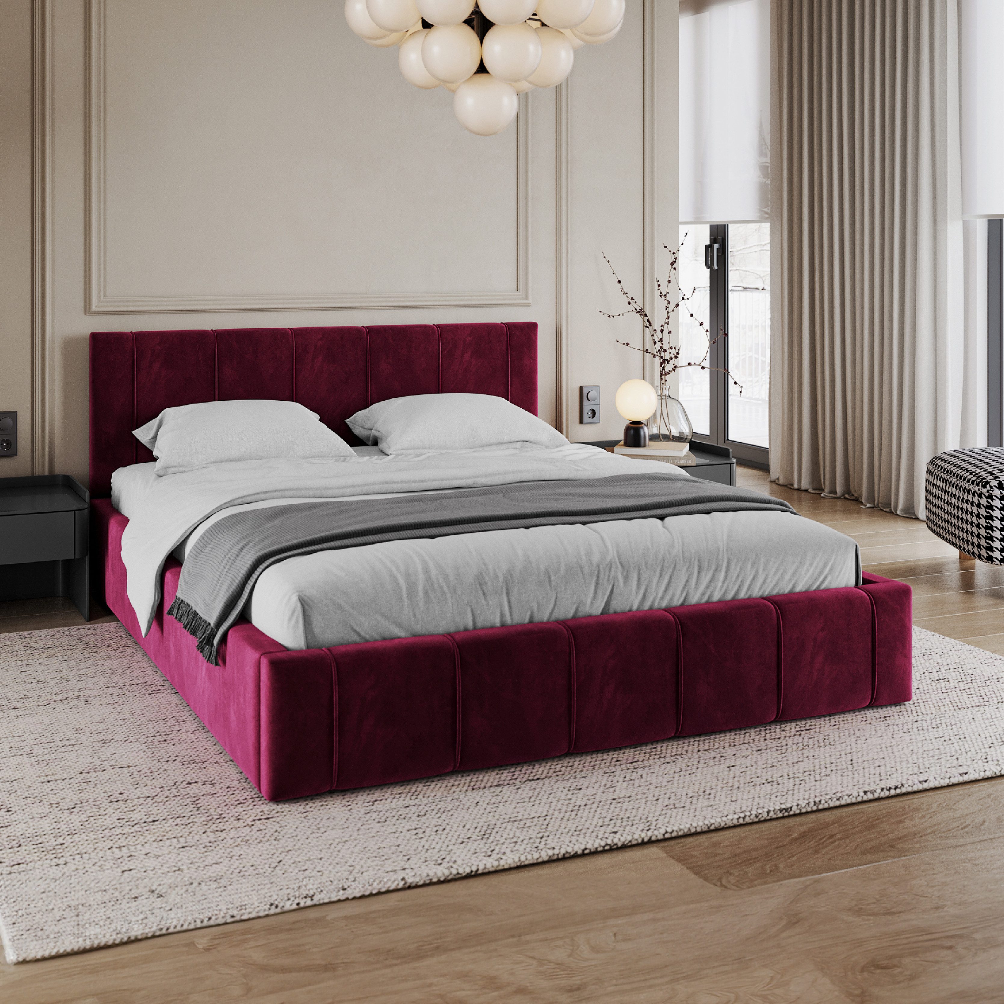 FDM Polsterbett FLORIDA Paris Bettgestell 90x200, günstig online kaufen