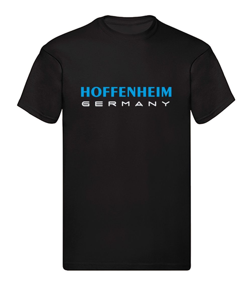 G-graphics T-Shirt Hoffenheim Germany (1-tlg) Herren T-Shirt mit einem Motiv für den echten Fan