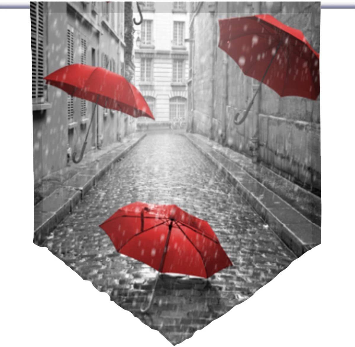 gardinen-for-life Scheibengardine Scheibenhänger Rain Voile Transparent, günstig online kaufen