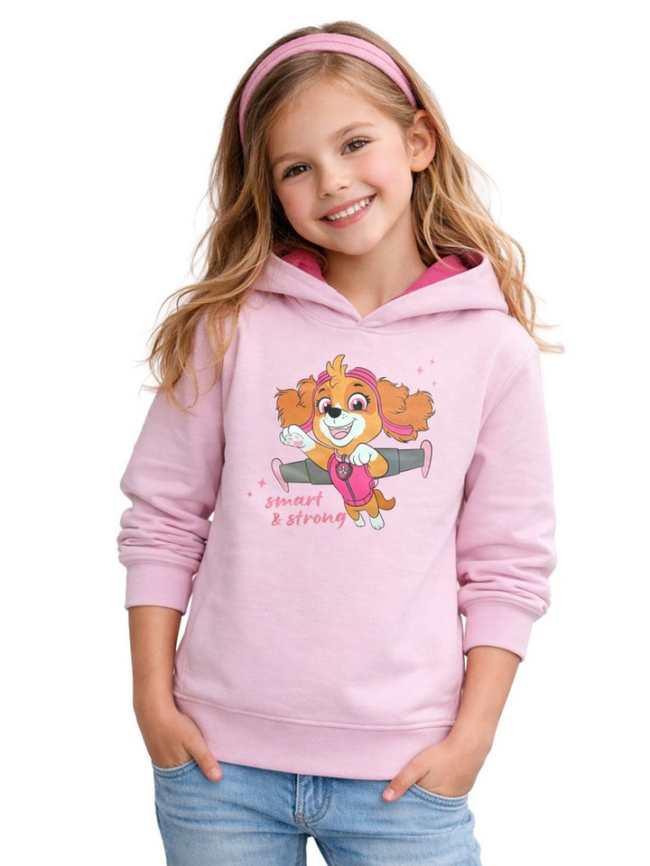 United Labels® Sweatshirt Paw Patrol Hoodie Skye smart & strong Kapuzenpullover Sweatshirt