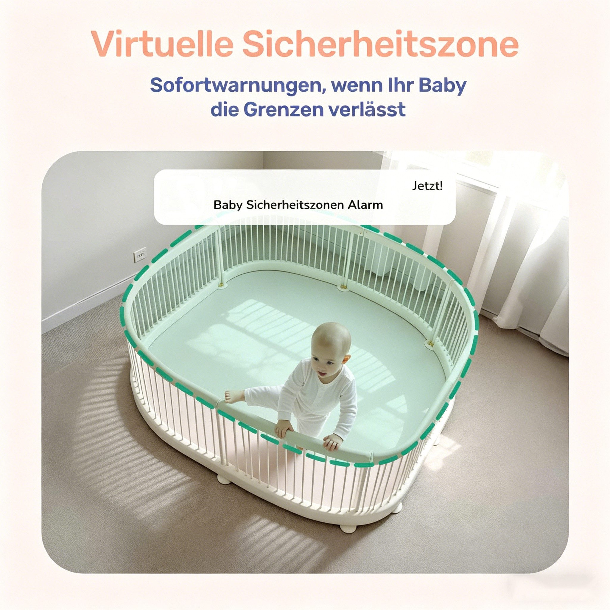 Boifun 4 Zoll Babyphone - Bild 4