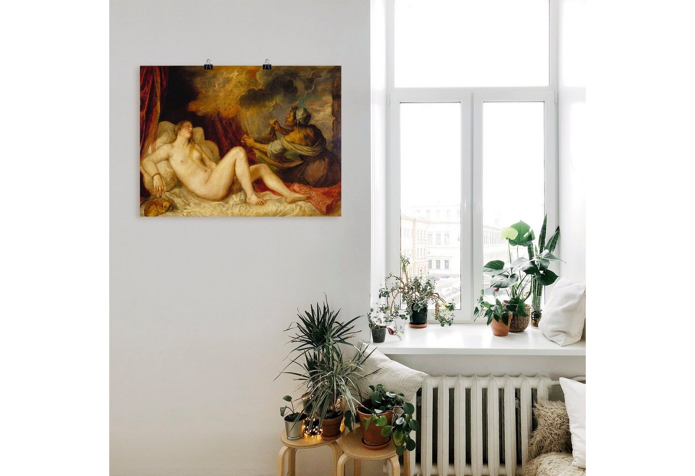 Artland Wandbild »Danae. 1553«, Frau (1 Stück), in vielen Größen & Produktarten -Leinwandbild, Poster, Wandaufkleber / Wandtattoo auch für Badezimmer geeignet-kaufen