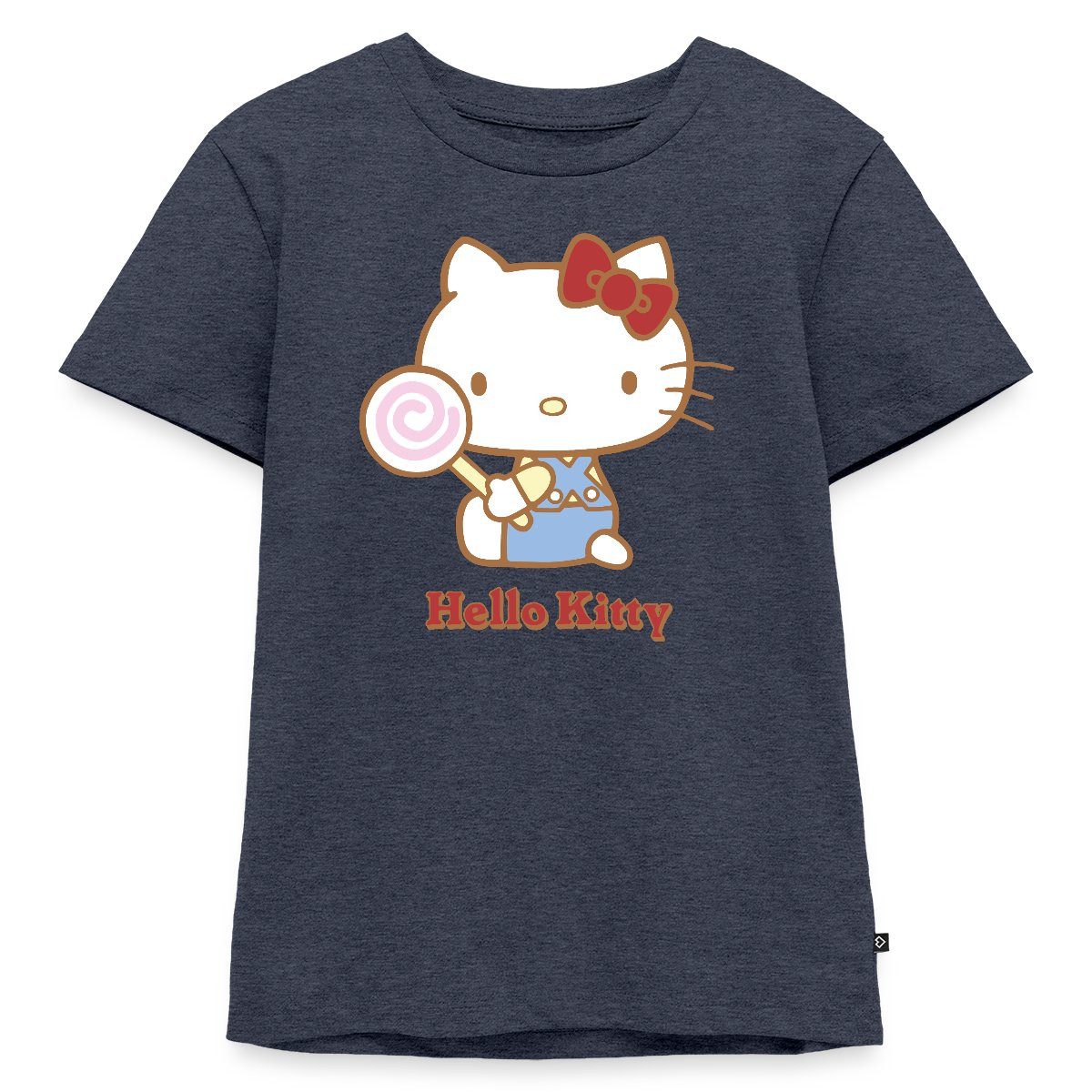 T-Shirt Hello Kitty Mit Lollipop Kinder Premium T-Shirt