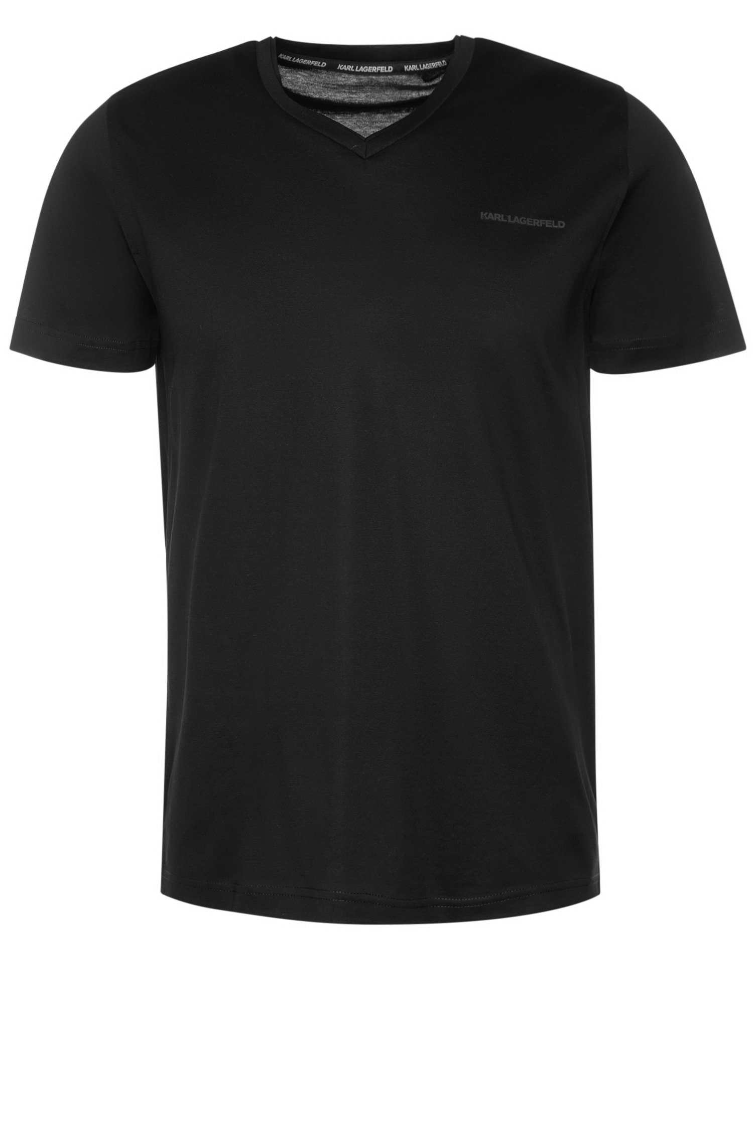 KARL LAGERFELD T-Shirt V-Neck (1-tlg)