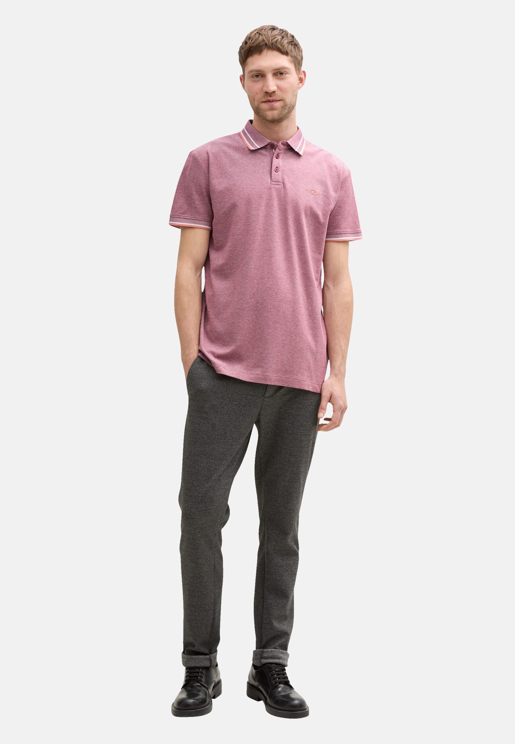 TOM TAILOR Poloshirt Poloshirt Kurzarmshirt mit günstig online kaufen