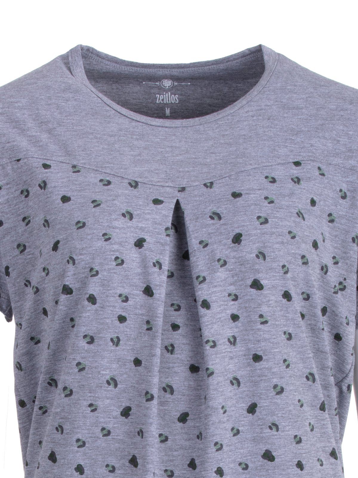 zeitlos Nachthemd Nachthemd Kurzarm - Herzleo Kellerfalte