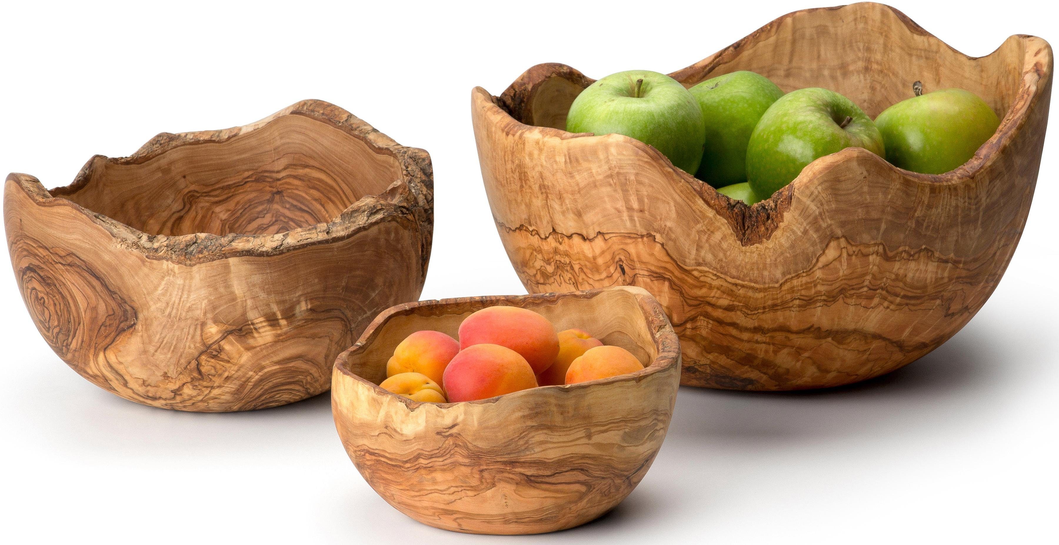 Continenta Obstschale, Holzwerkstoff, Naturform