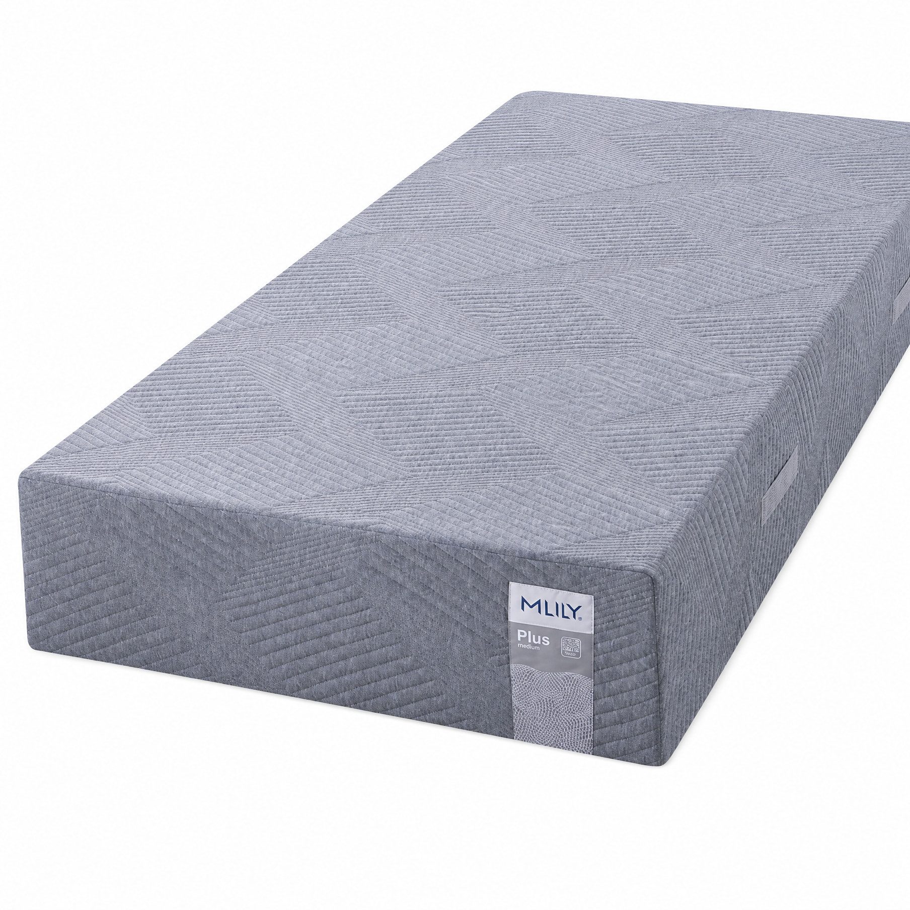 Taschenfederkernmatratze MLILY Plus Taschenfederkernmatratze H3, 7-Zonen, 26 cm, MLILY, 26 cm hoch, DYNAMIC ZONING, CoolFlex Schaum und Graphen-TENCEL-Bezug