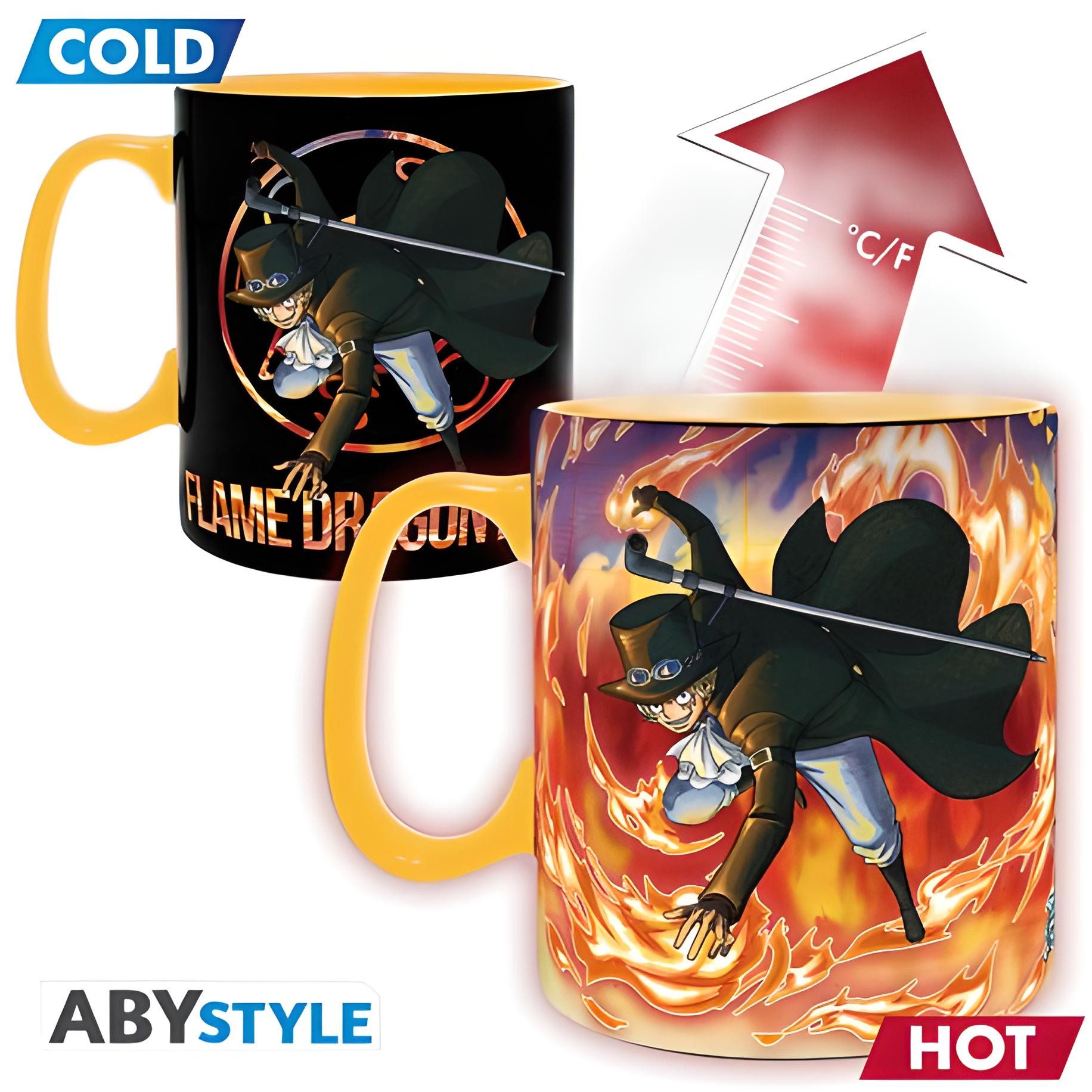 Abysse Merchandise-Figur One Piece - Tasse/Mug 460 ml "Luffy & Sabo"