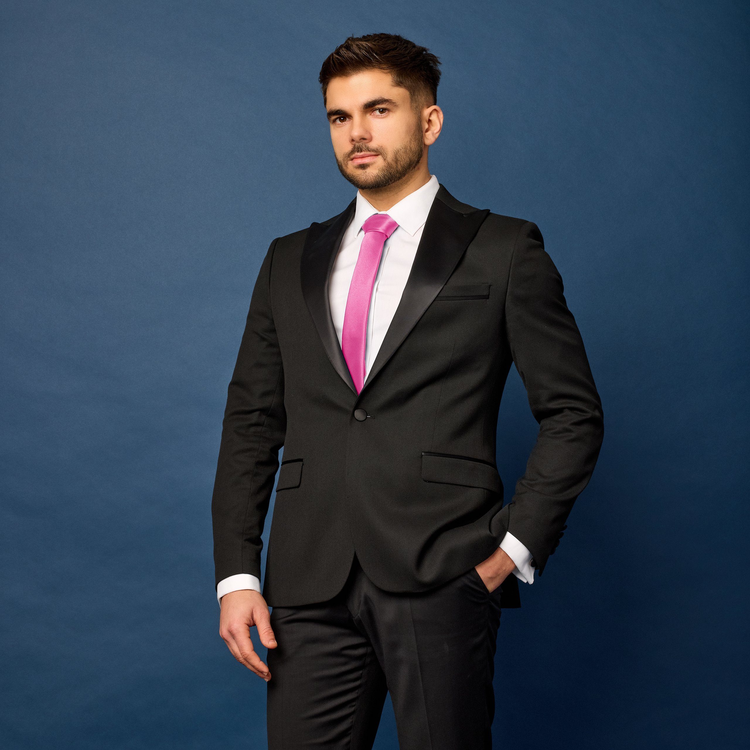 Ladeheid Krawatte Klassische Herren Krawatte, matt Vielfältige Farben TMM-5 150cmx5cm (1-St)