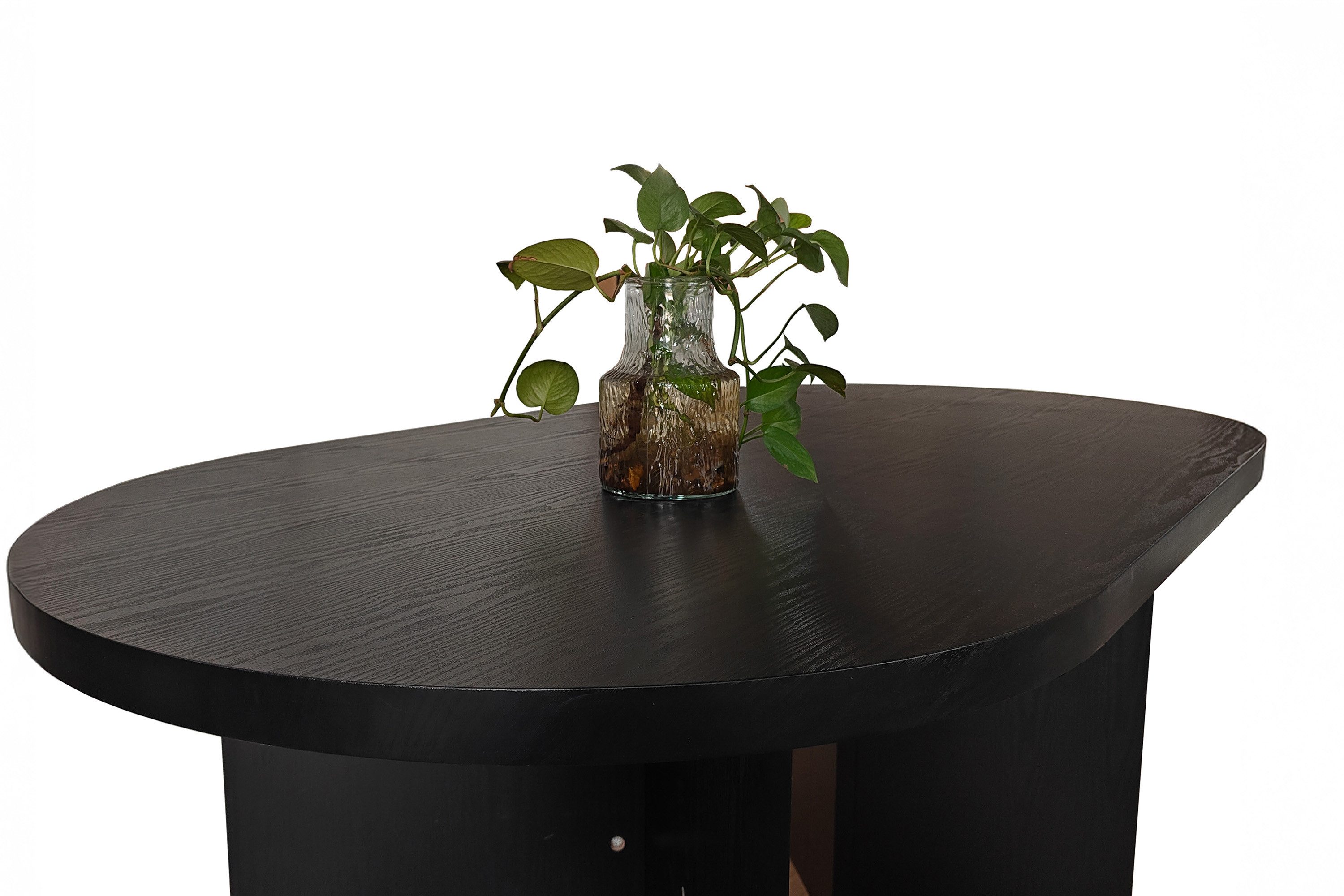 SAM® Esstisch Ova, ovale Tischplatte, V-Form, verschiedene Holz-Optiken