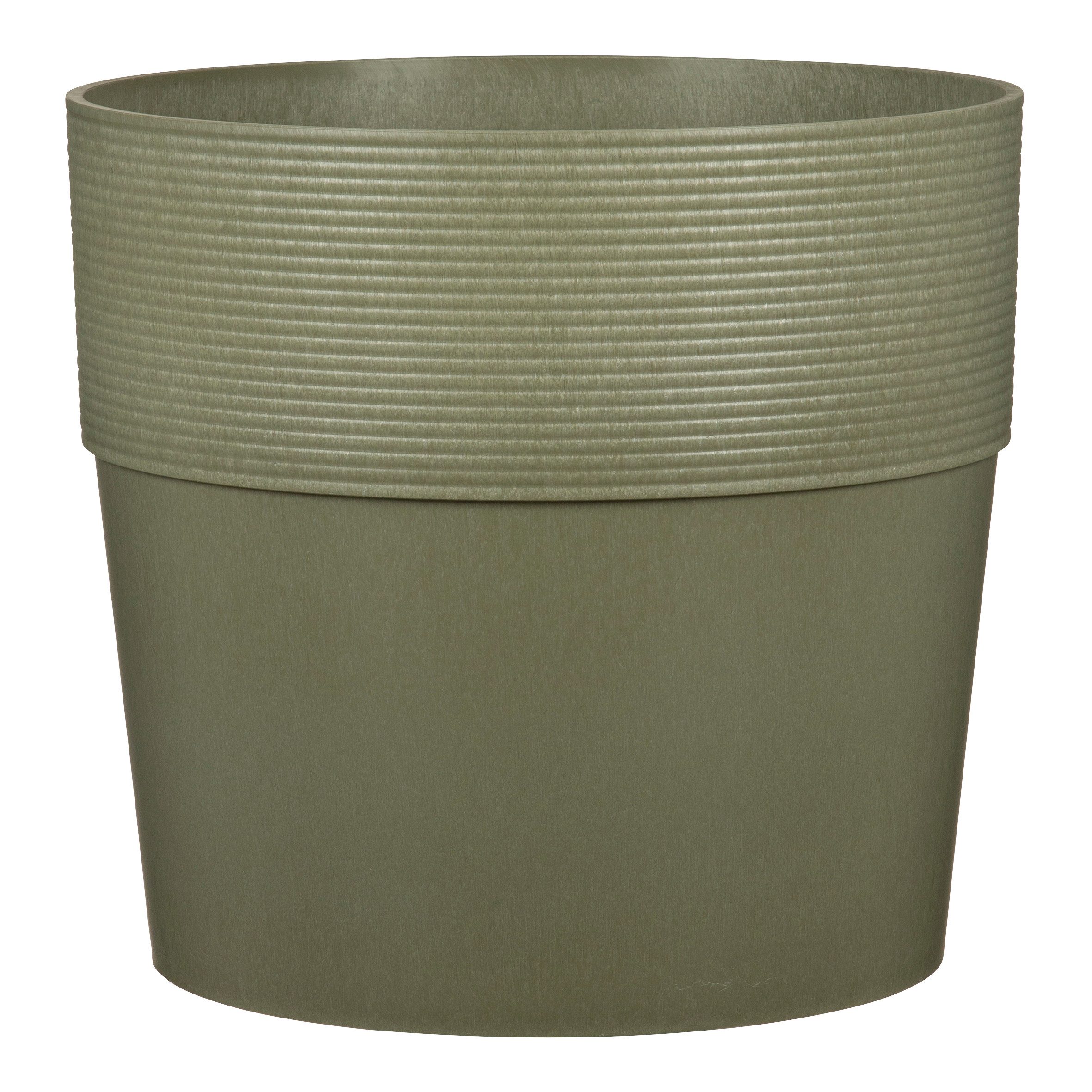 Scheurich Blumentopf 224/30 groove khaki
