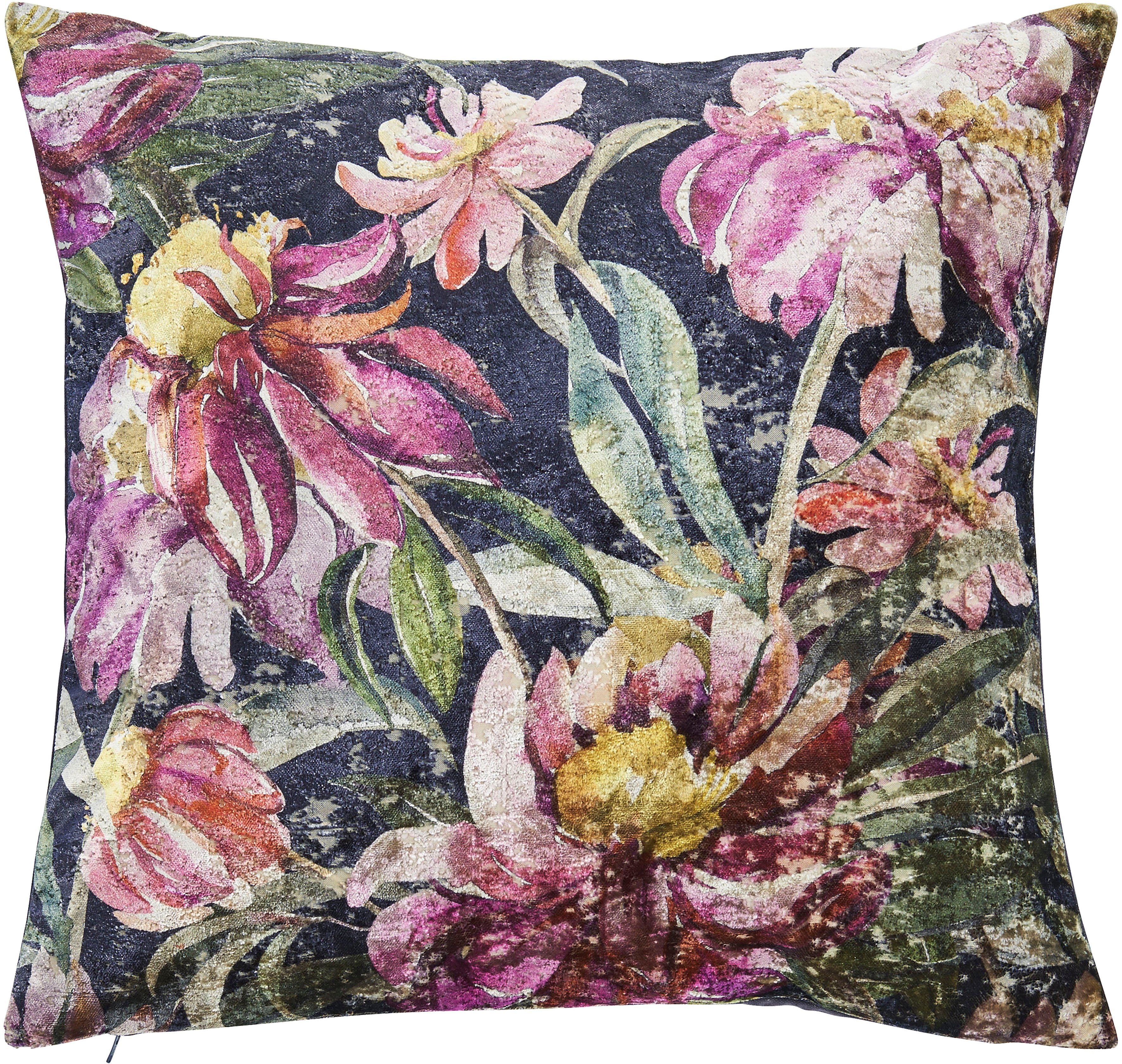 im Vorderseite Vintage-Look (1 done.® Stück), Kissenhülle Peonies,