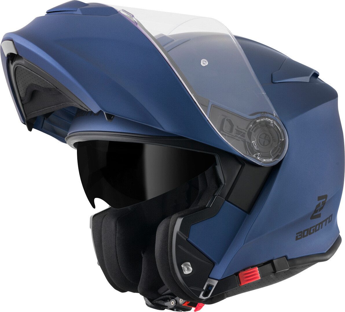 Bogotto Motorradhelm H271 Klapphelm, Vorbereitet Für Kommunikationssystem,geeignet Brillenträger,vorbe