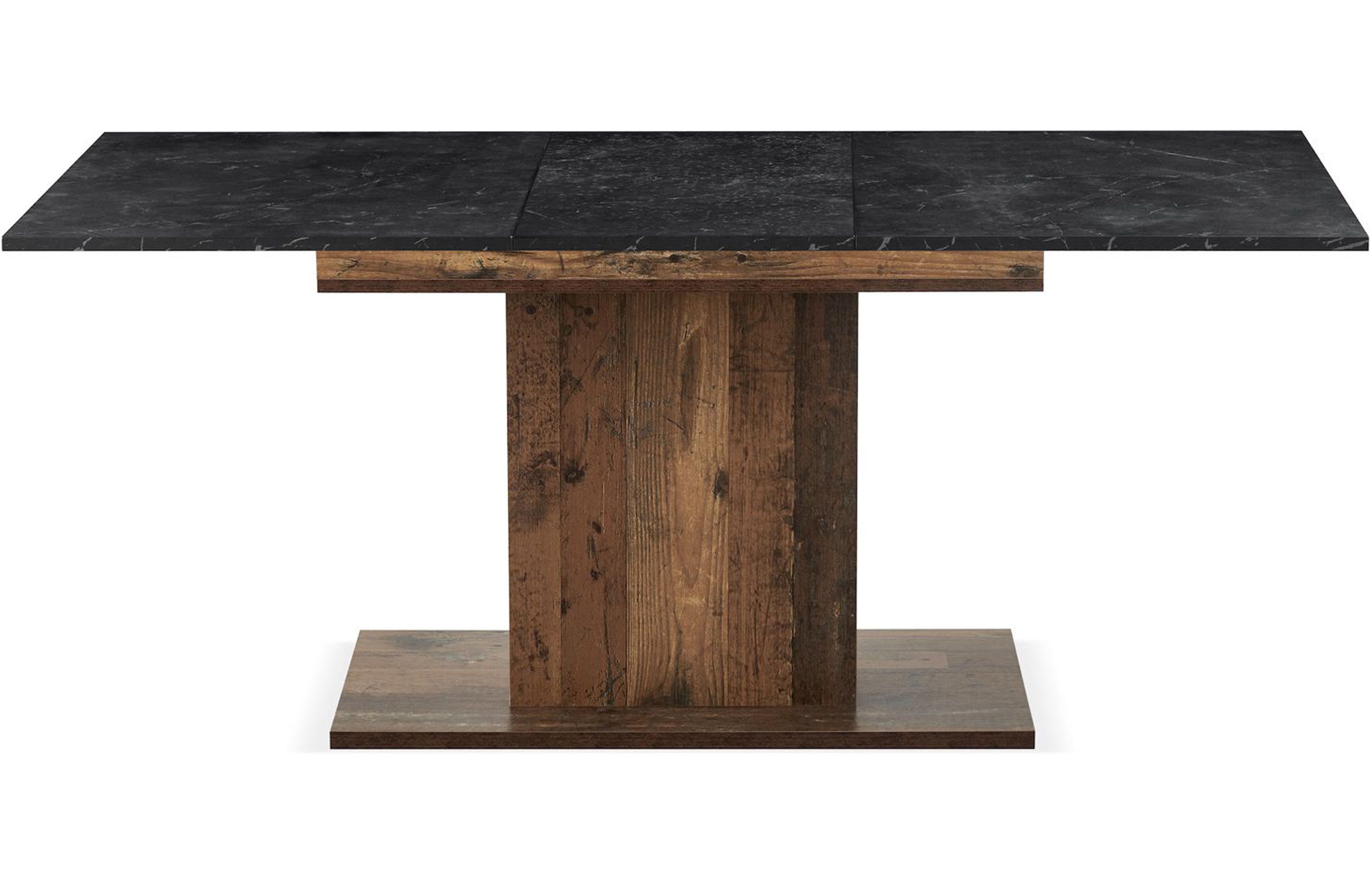 B&D home Säulen-Esstisch BOSCO, ausziehbar, 120-160cm, günstig online kaufen