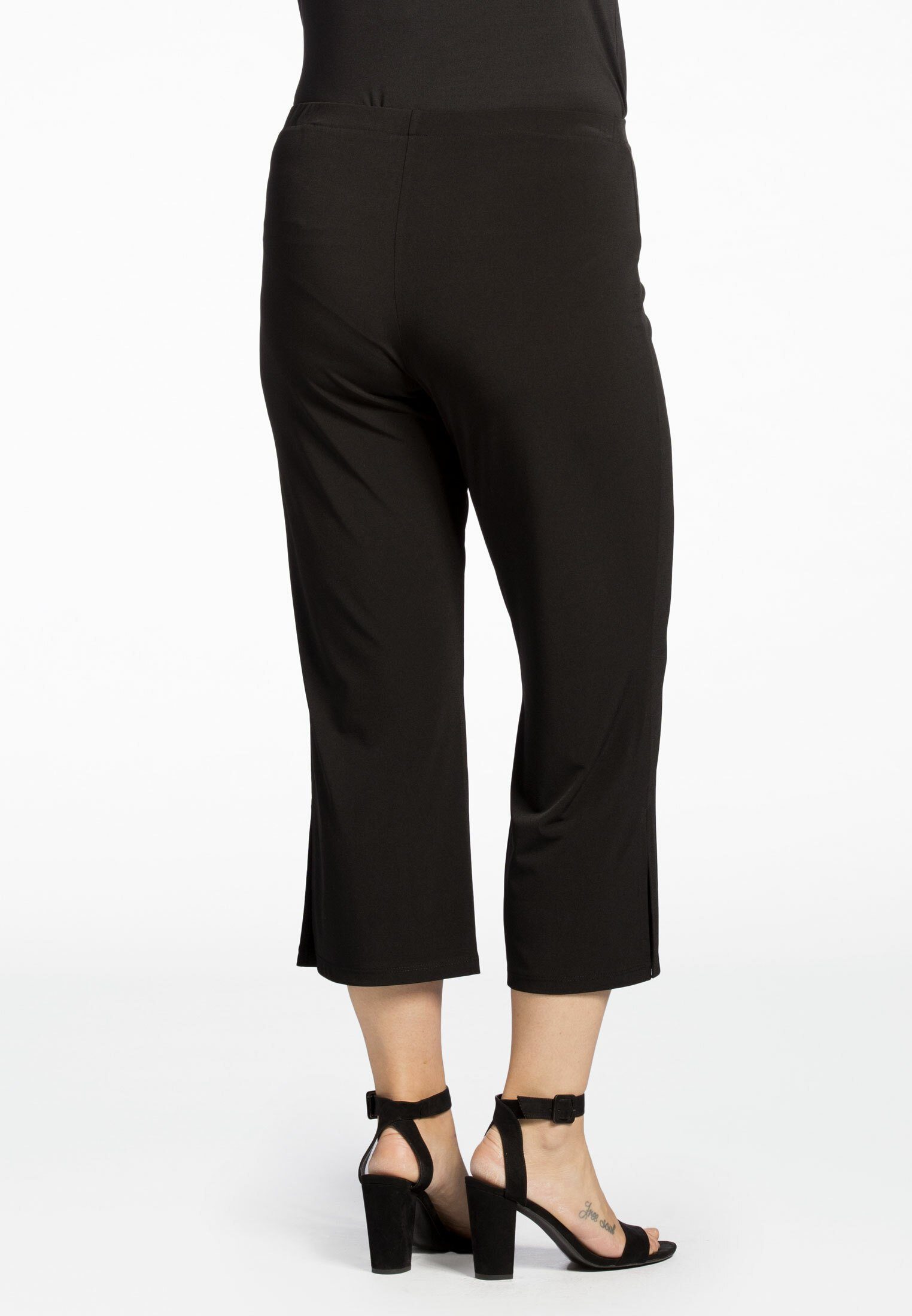 YOEK Bootcuthose Damen Hose Große Größen großen Größen