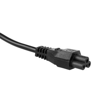 Maclean MCTV-857 Laptop-Kabel, (150 cm), Kleeblatt-Stromversorgungskabel