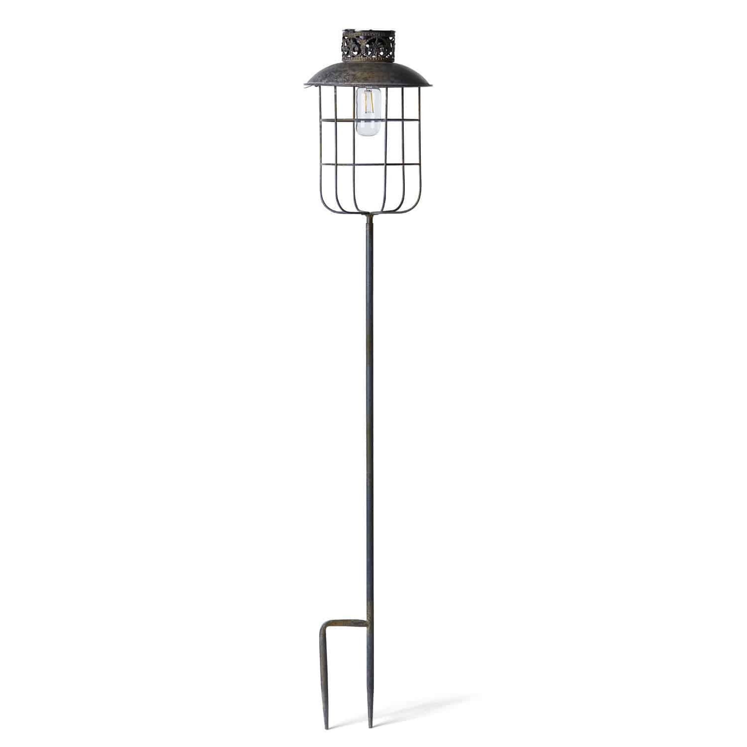 Mirabeau LED Laterne Solar-Laterne Nistos antikgrau günstig online kaufen