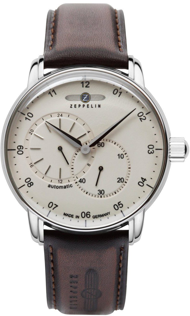 ZEPPELIN Automatikuhr New Captain´s Line, Superluminova, 8662-5, Armbanduhr, Herrenuhr, Made in Germany