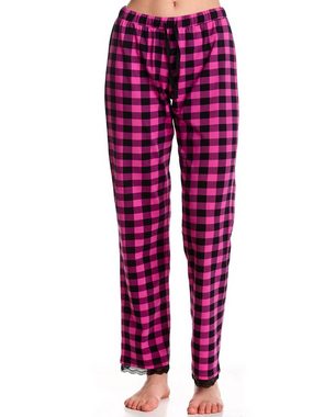 Pussy Deluxe Schlafshorts Pink Checkered