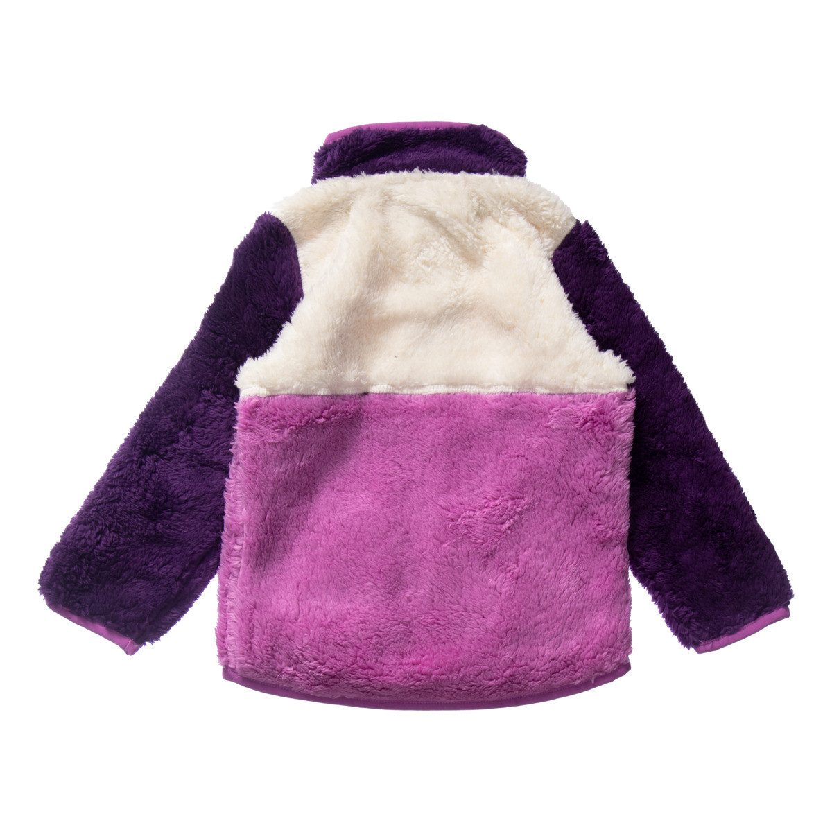 Villervalla Fleecejacke Colorblock Unisex Kinder Strickjacke, Übergangsjacke, Sweatjacke, Outdoorjacke, Wanderjacke