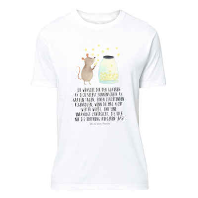 Mr. & Mrs. Panda T-Shirt Maus Sterne - Weiß - Geschenk, Frauen, Kind, lustige Sprüche, Tshirt, (1-tlg)