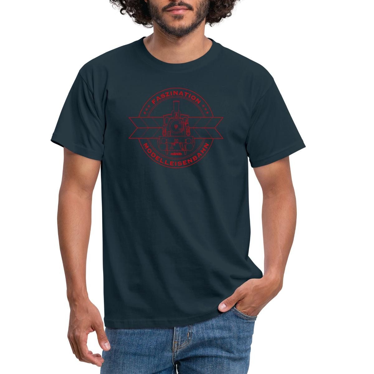 Spreadshirt T-Shirt Märklin Faszination Modelleisenbahn Männer T-Shirt (1-t günstig online kaufen