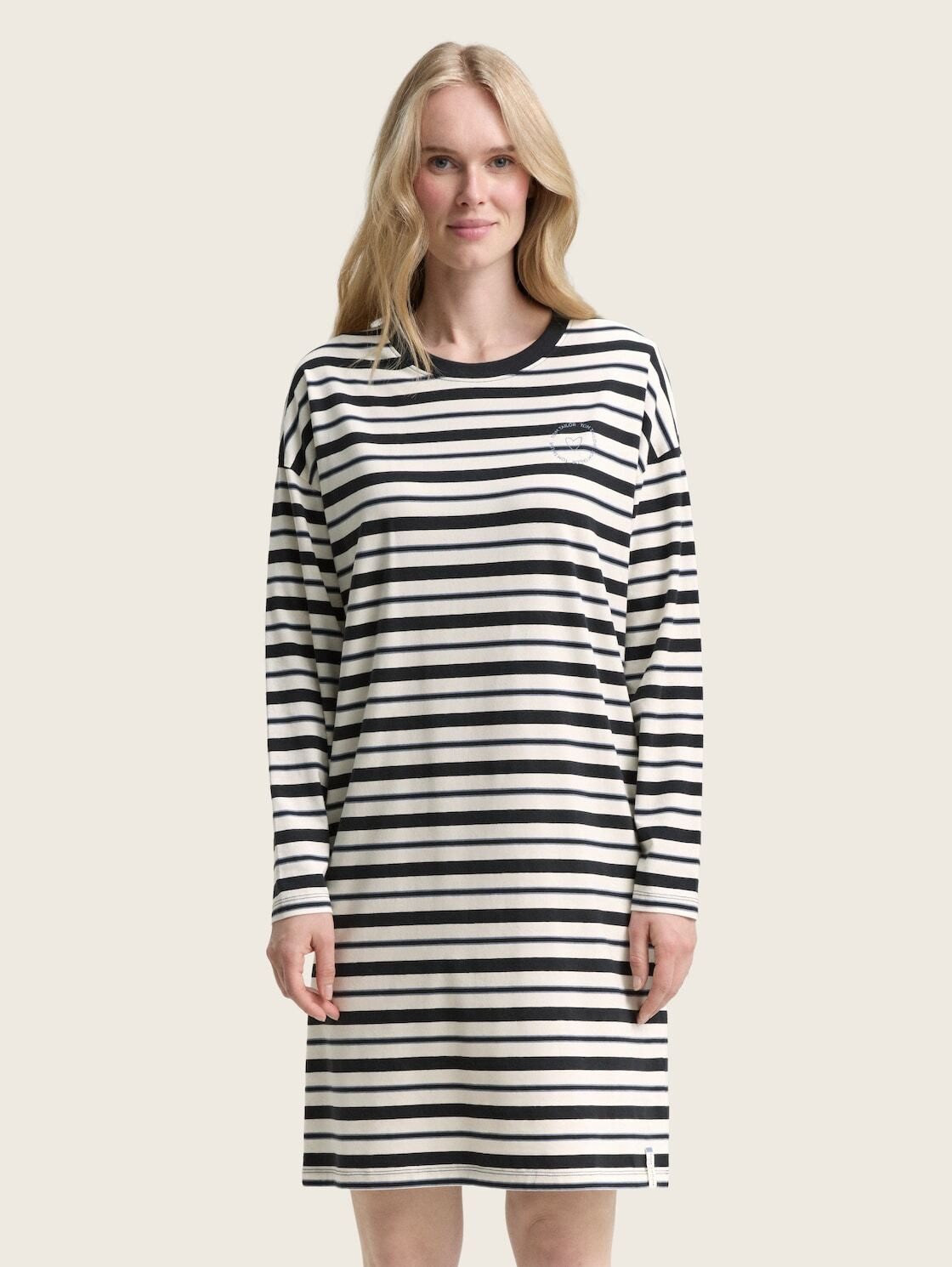 TOM TAILOR Nachthemd Bodywear Gestreiftes Nachthemd günstig online kaufen