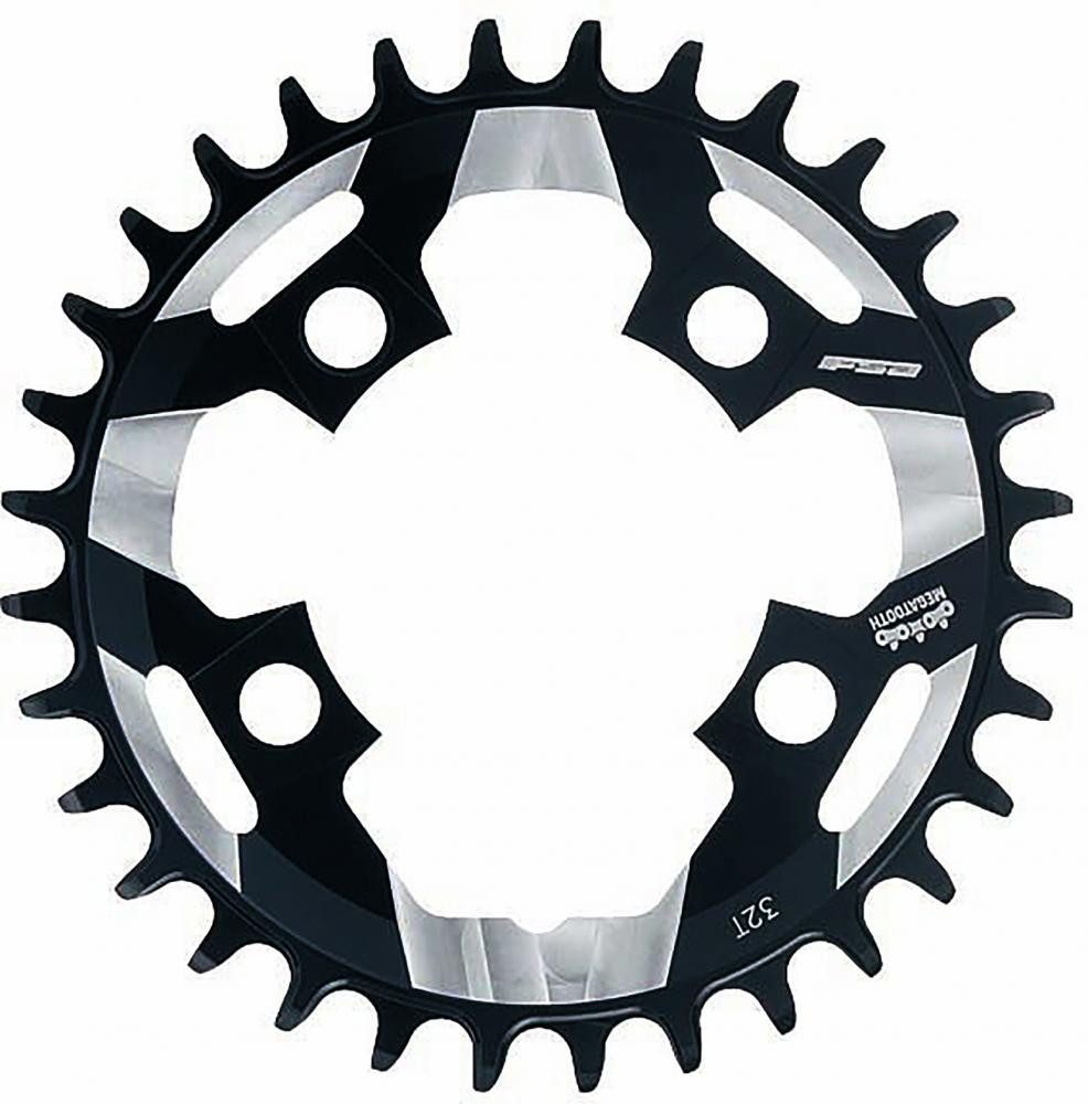 Kettenschaltung FSA Kettenblatt MTB K-Force Megatooth ABS 76 mm x 30 T Schwarz - maxim