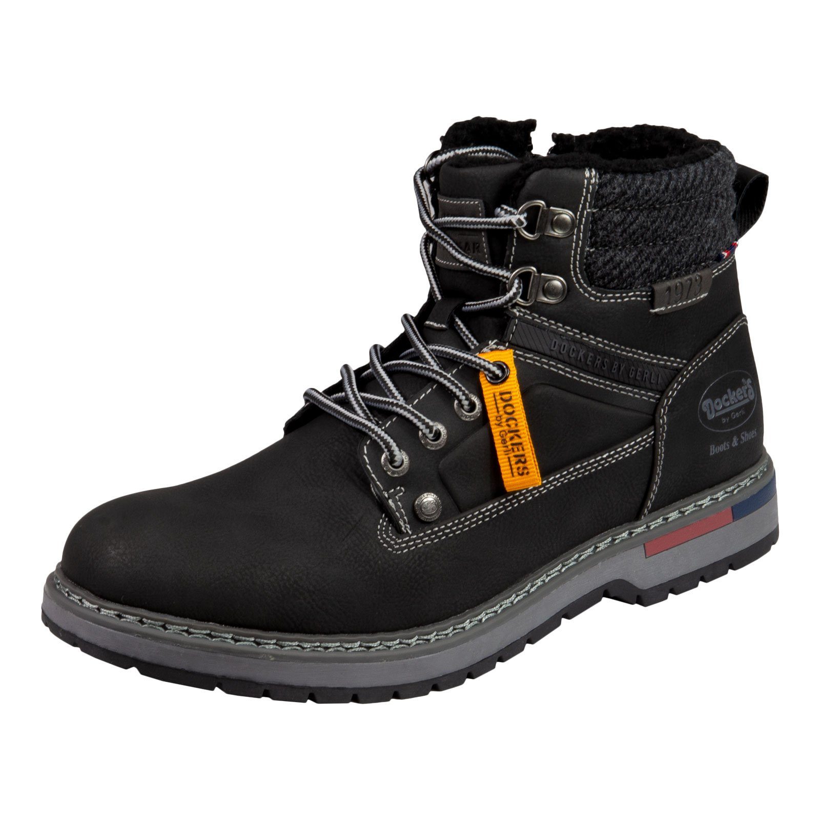 Dockers by Gerli DOCKERS BY GERLI Herren Schnürboots Schnürboots mit kuschligem Innenfutter