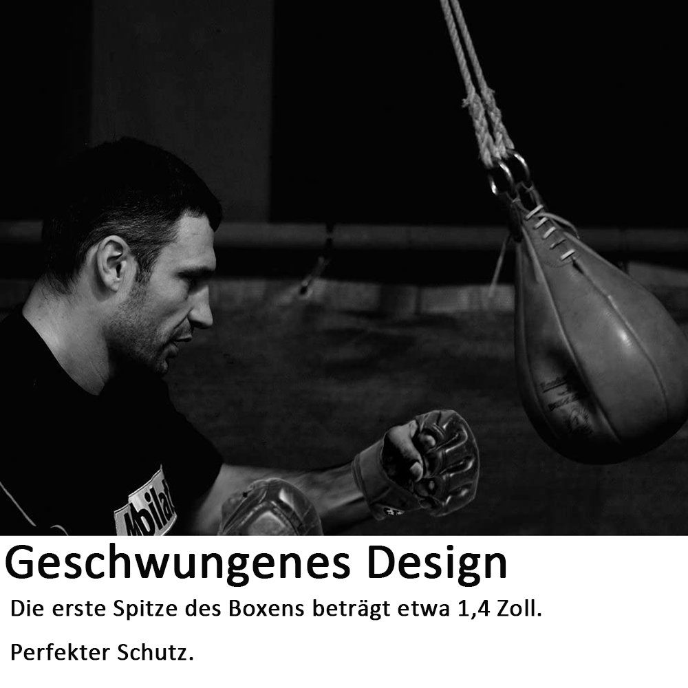 GelldG Fahrradhandschuhe MMA Handschuhe – Training, Konstruktion Sandsack hochwertige – Boxen, weiß