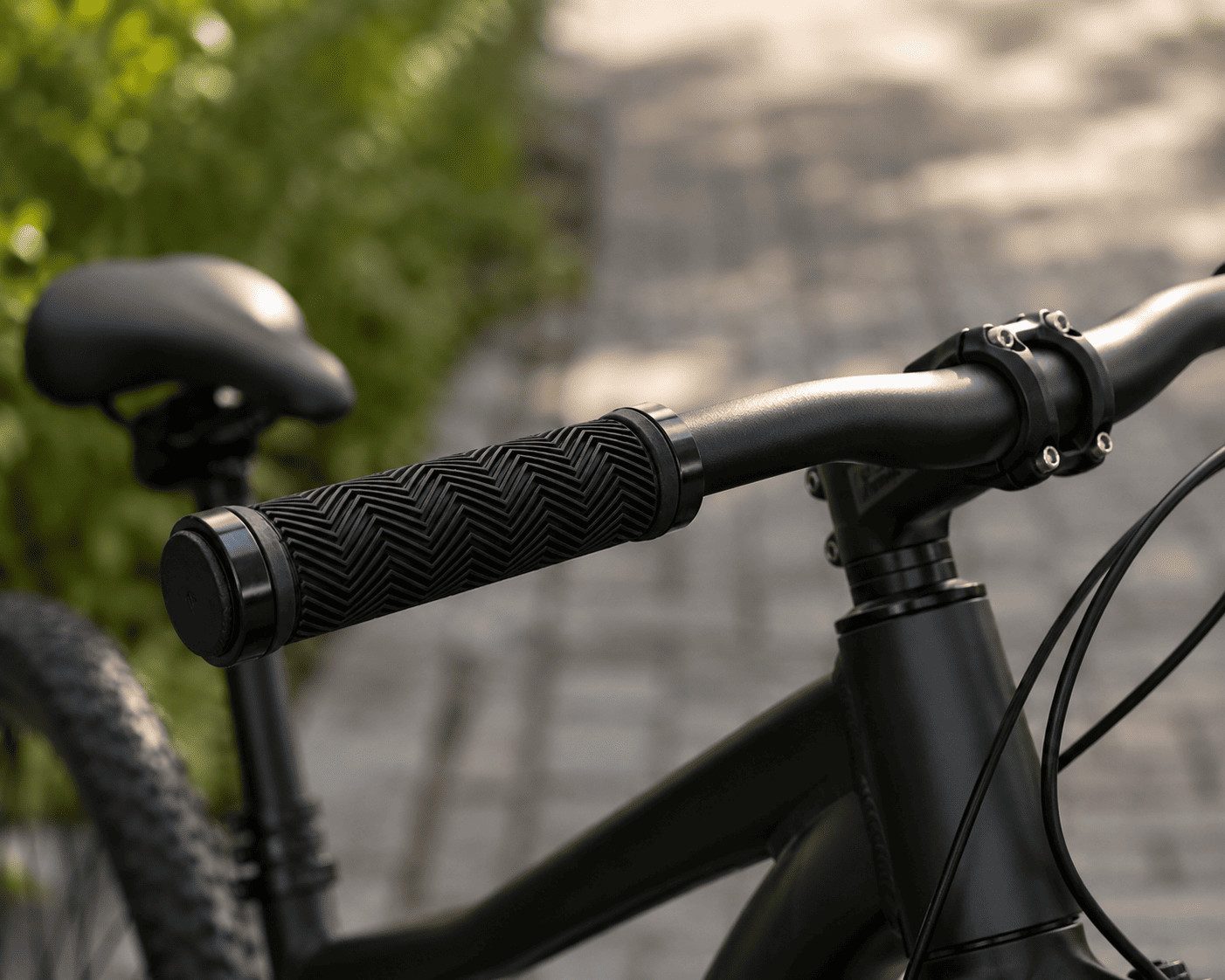 MidGard Fahrradlenkergriff Fahrrad Lenkergriffe E-Bike Fahrradgriffe Griffe Gummigriffe MTB (2-St., Paar Lenkergriffe & Lenkerendkappen)