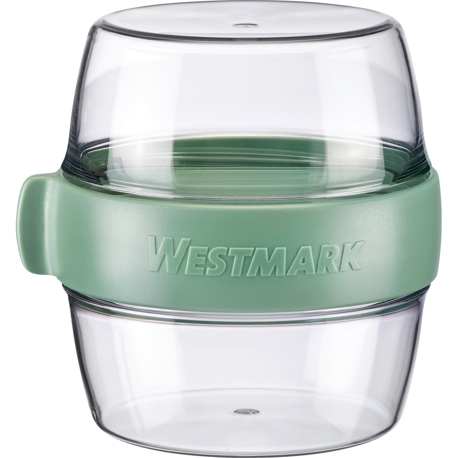WESTMARK Lunchbox Pocketbox »Maxi«, 700 ml, Kunststoff, (1-tlg), Meal-Prep Dose to go, 2 x 350 ml, für Joghurt, Obst, Gemüse