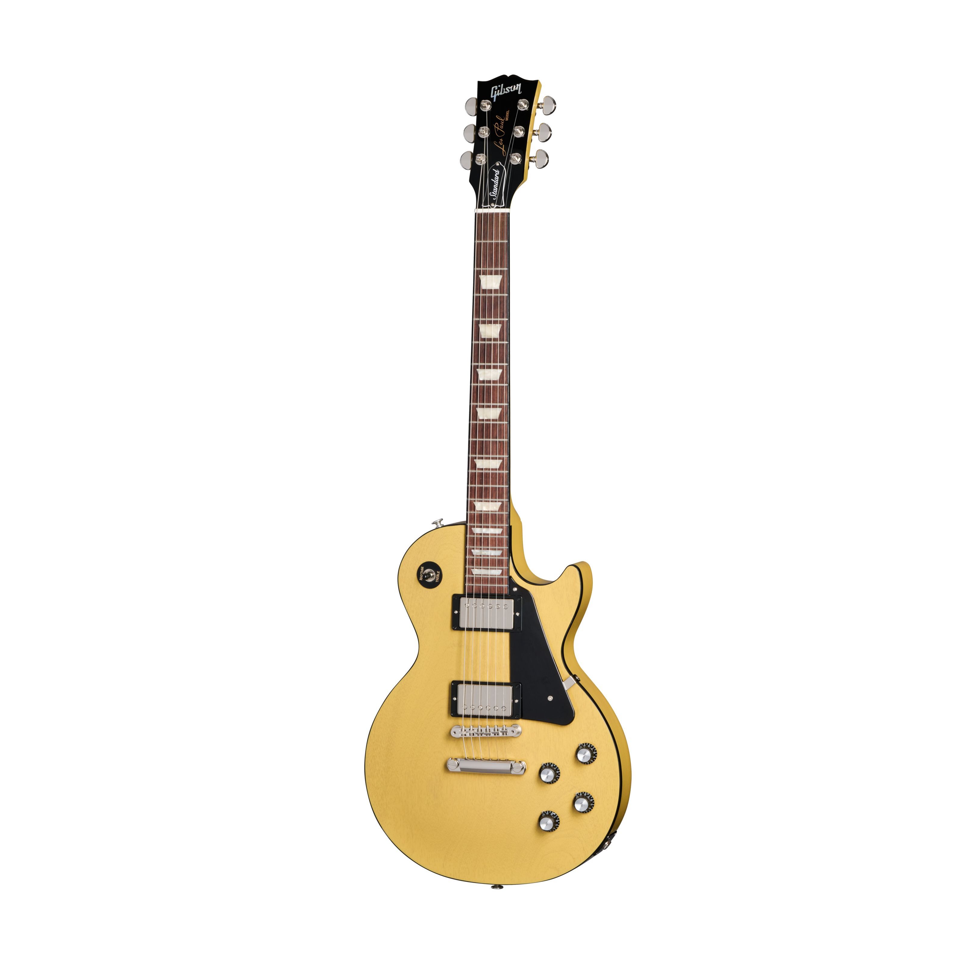 Gibson E-Gitarre, E-Gitarren, Single Cut Modelle, Les Paul Standard 60s Mahogany Top, TV Yellow - Single Cut E-Gitarre