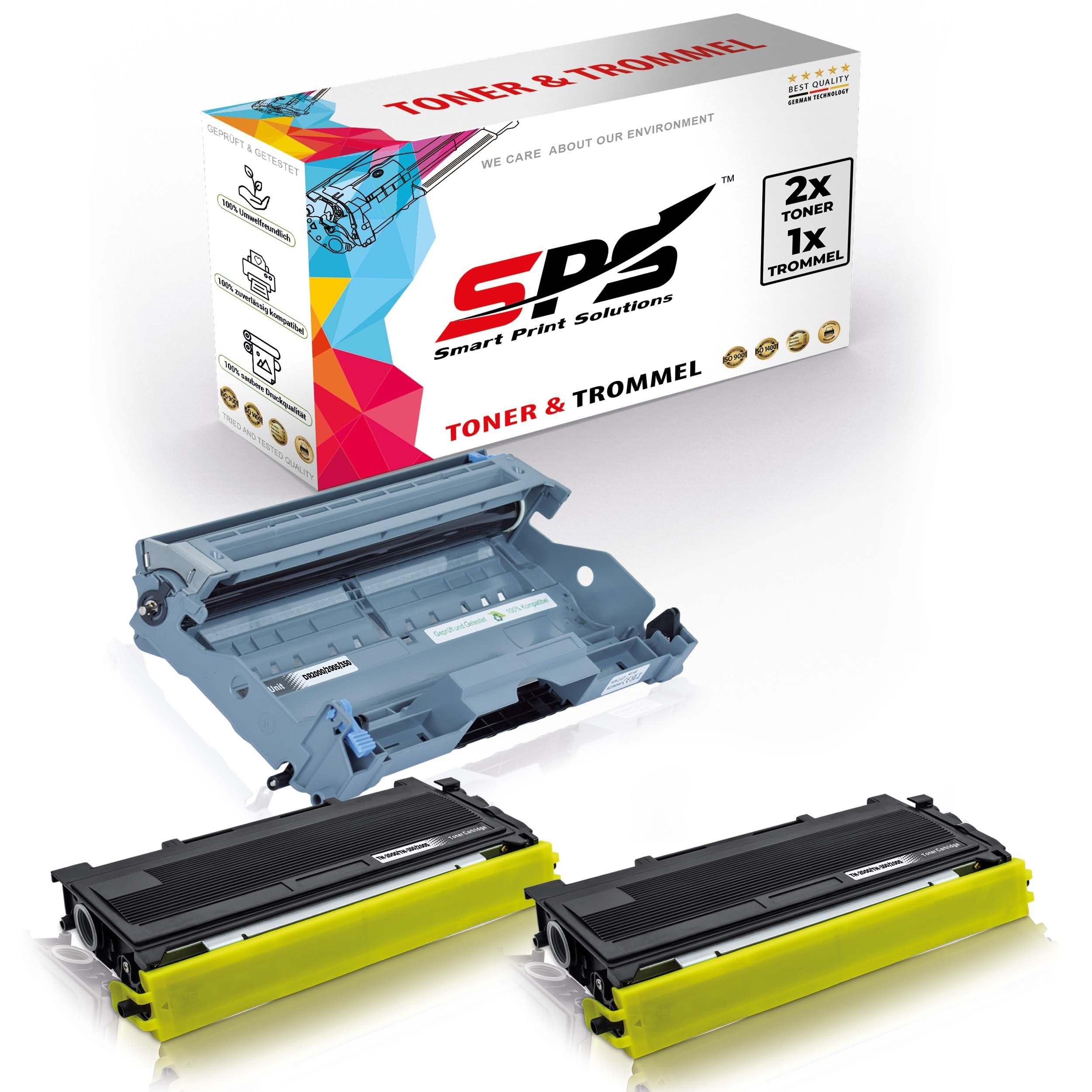SPS Tonerkartusche Pack) (3er für Lenovo Kompatibel M3220 DR-2000 TN-2000