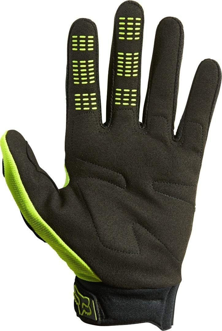 Fox Racing Motorradhandschuhe Neon Fox Handschuhe Glove Dirtpaw Gelb Youth YL