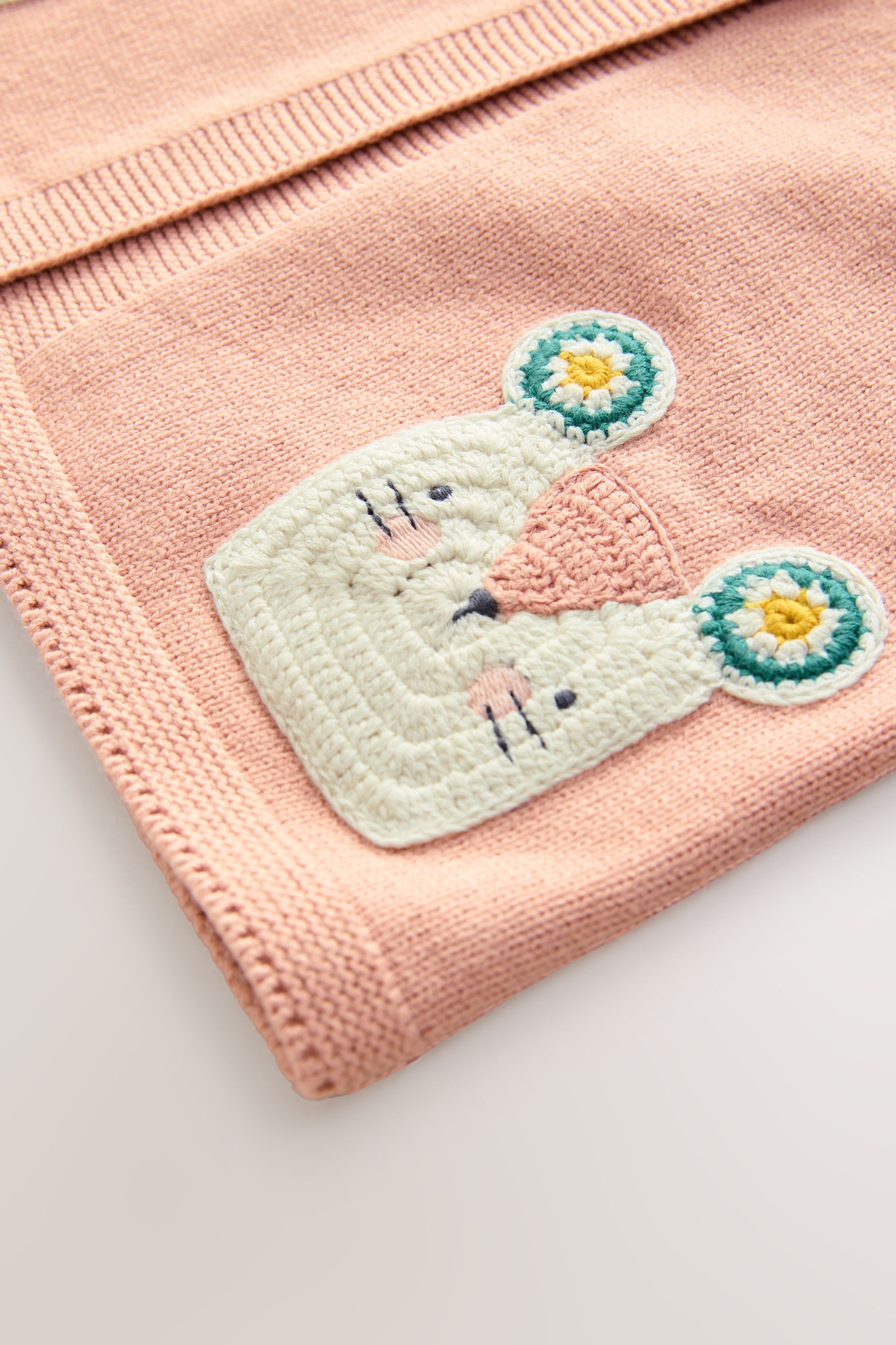 Next Knit Cardigan with Mouse Pattern (1-piece)